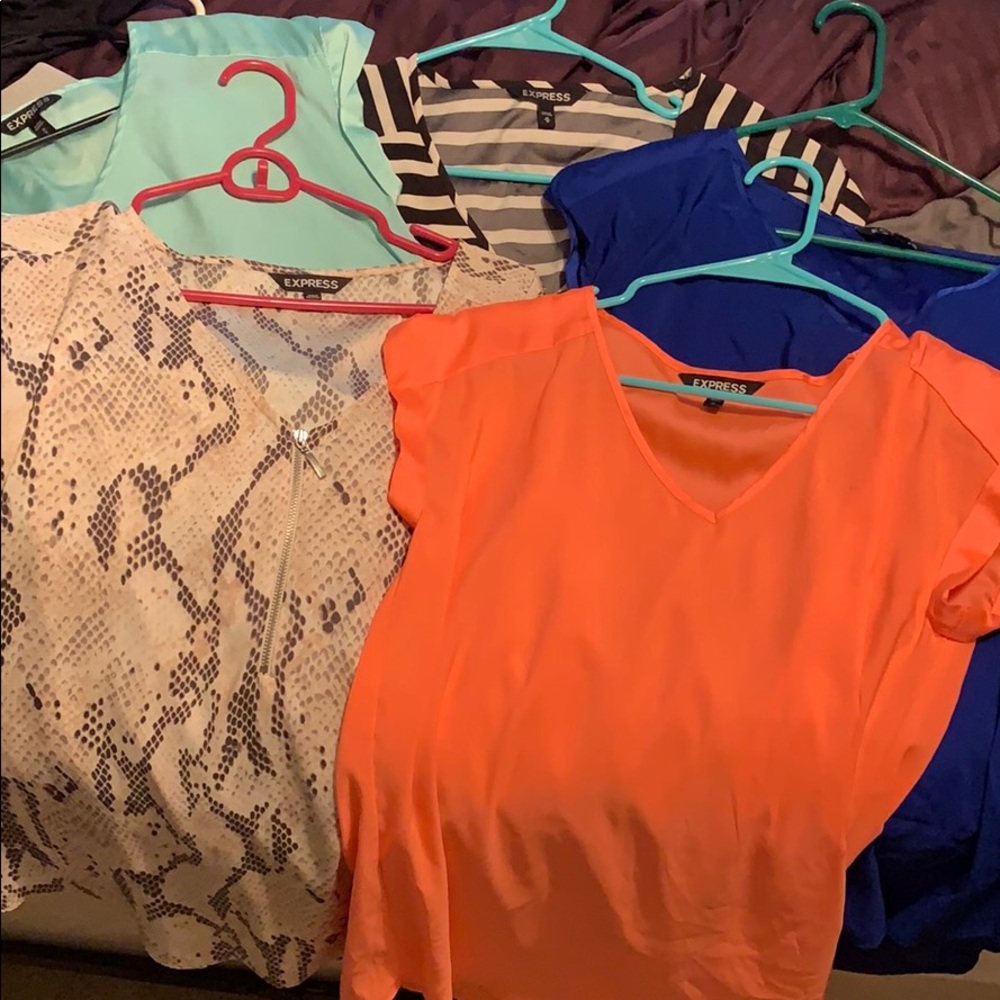 Set of FIVE Express tops